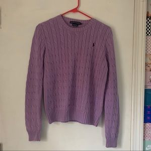 Ralph Lauren cable knit sweater